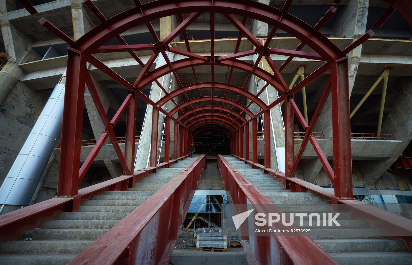 Zenit Arena under construction