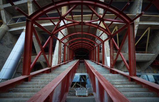 Zenit Arena under construction