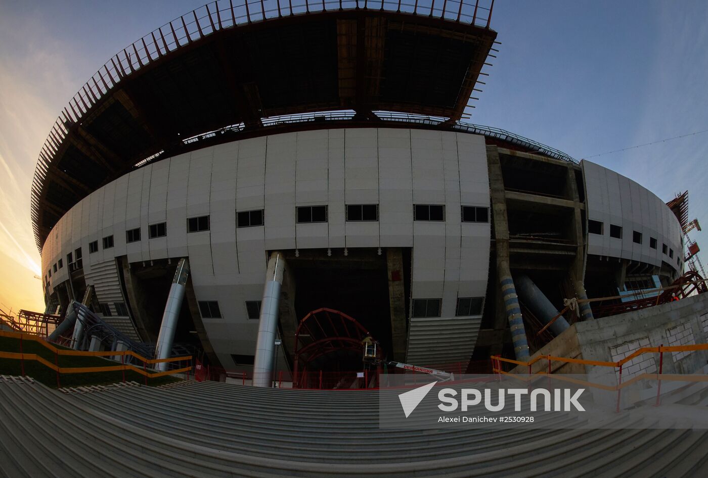Zenit Arena under construction