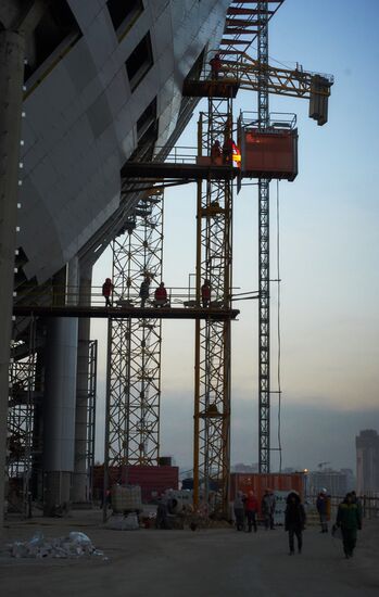 Zenit Arena under construction