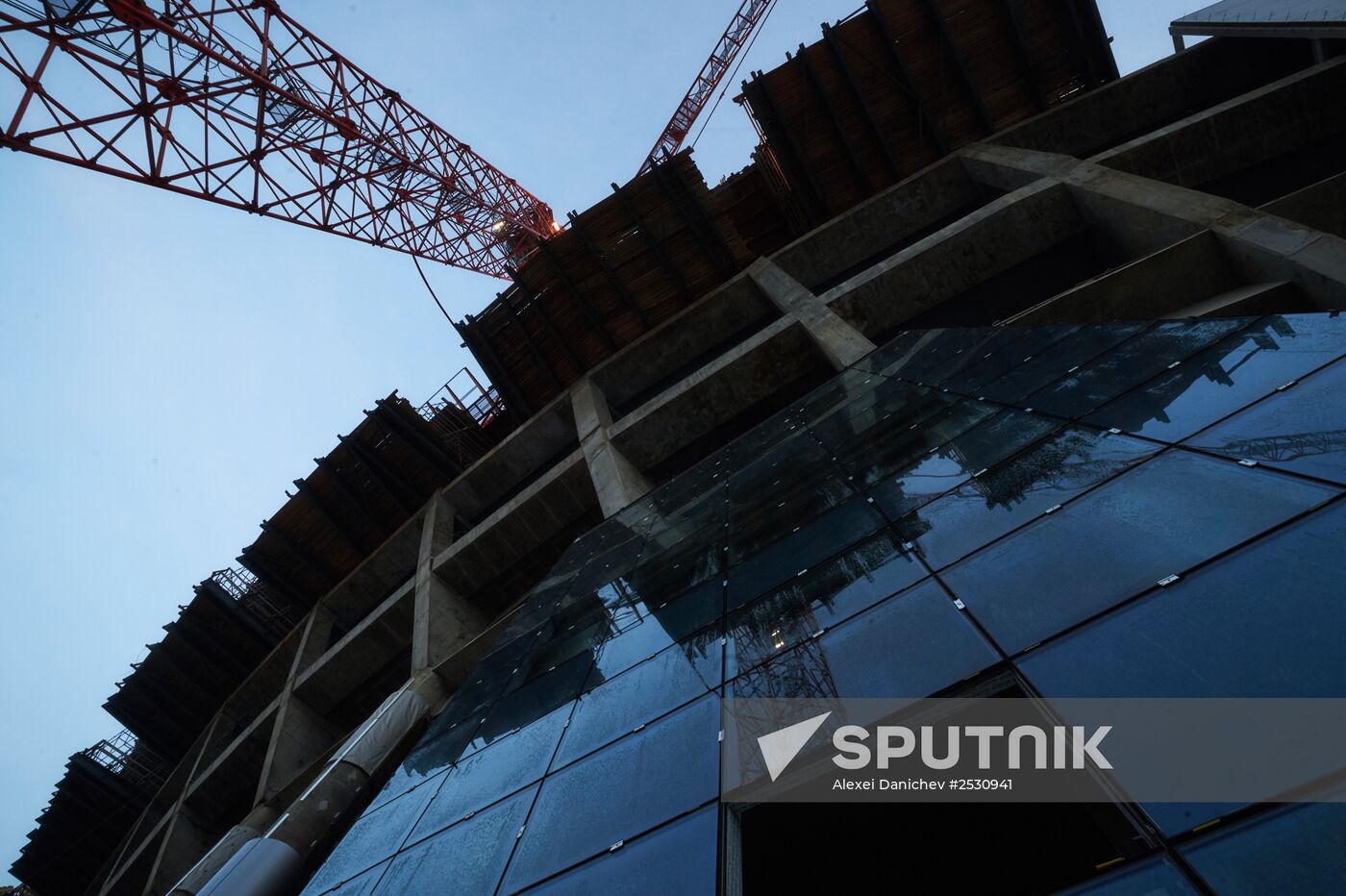 Zenit Arena under construction