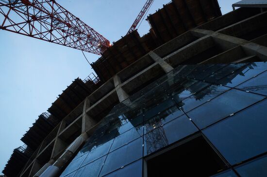Zenit Arena under construction