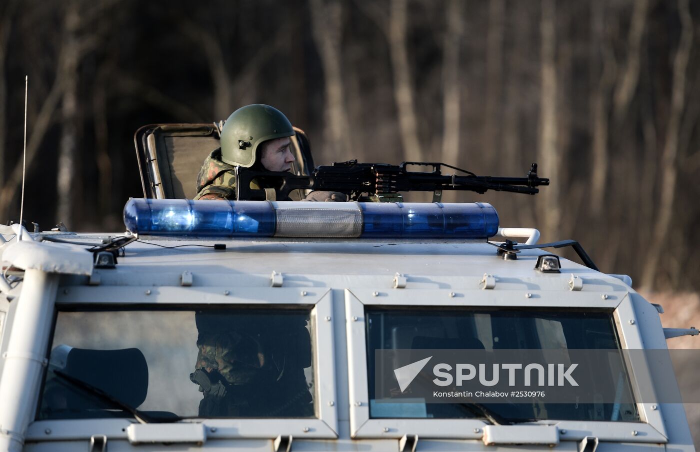 Special Rapid Response Unit practice before a mission in Dagestan