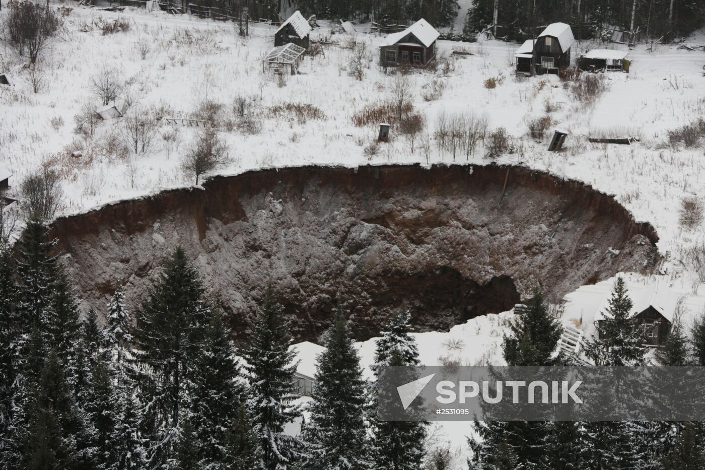 Sinkhole in Solikemske