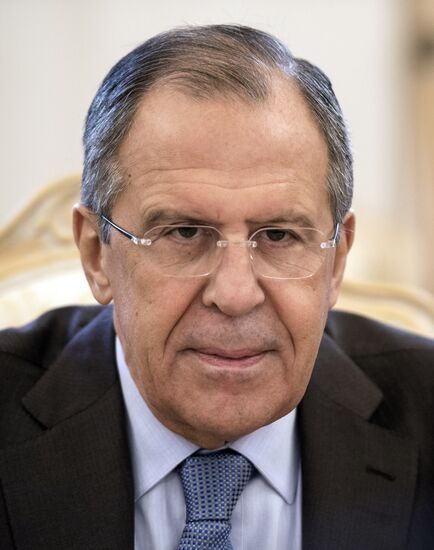 Foreign Minister Sergei Lavrov meets with Saudi counterpart