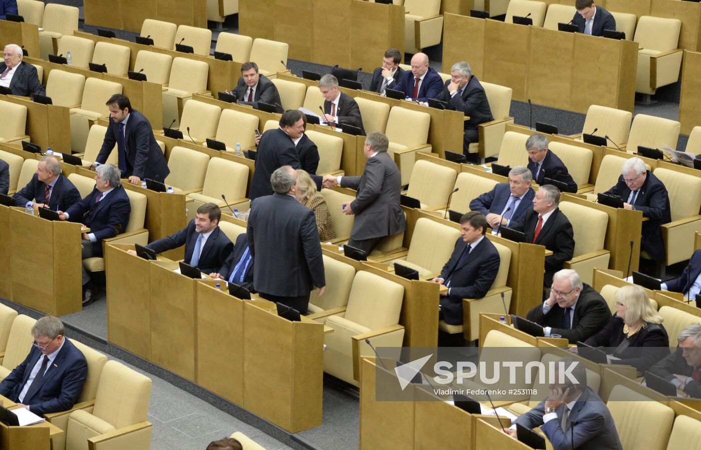 State Duma plenary meeting