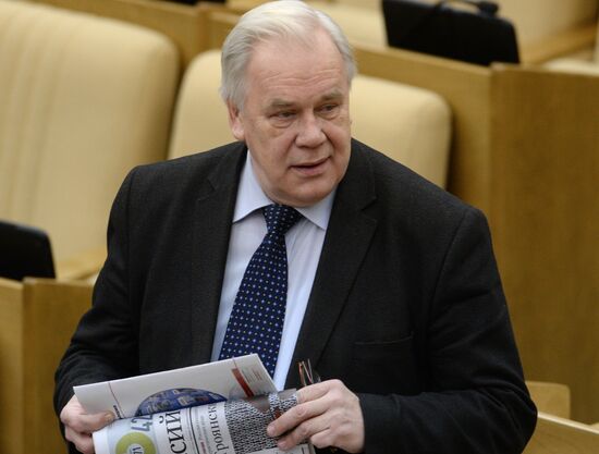 State Duma plenary meeting