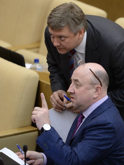 State Duma plenary meeting
