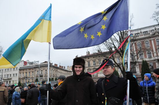 First anniversary of Kiev's Maidan developments