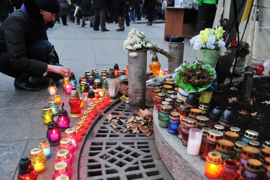 First anniversary of Kiev's Maidan developments