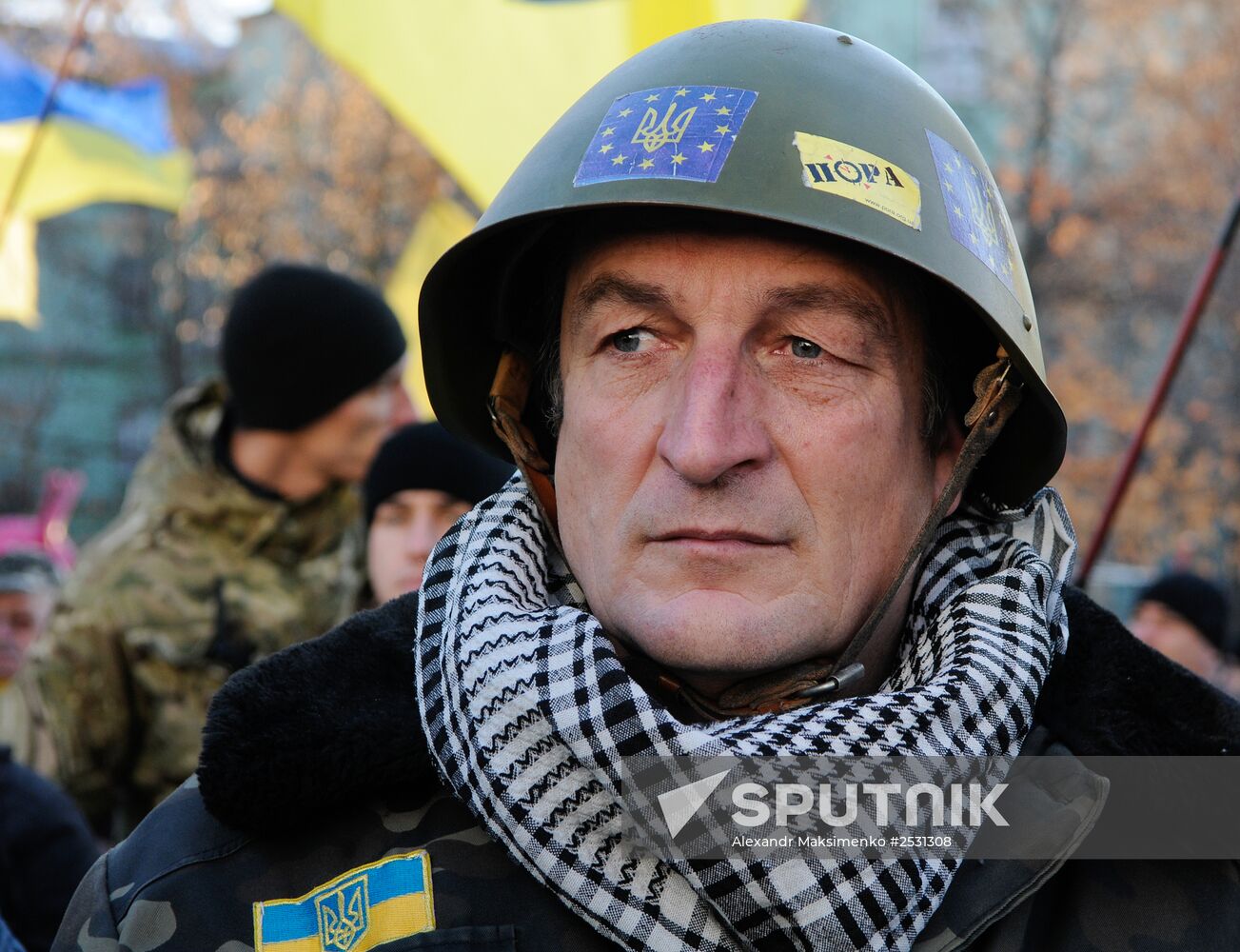 First Maidan anniversary in Kyiv