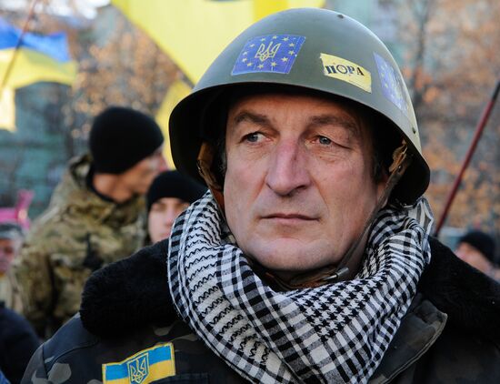 First Maidan anniversary in Kyiv