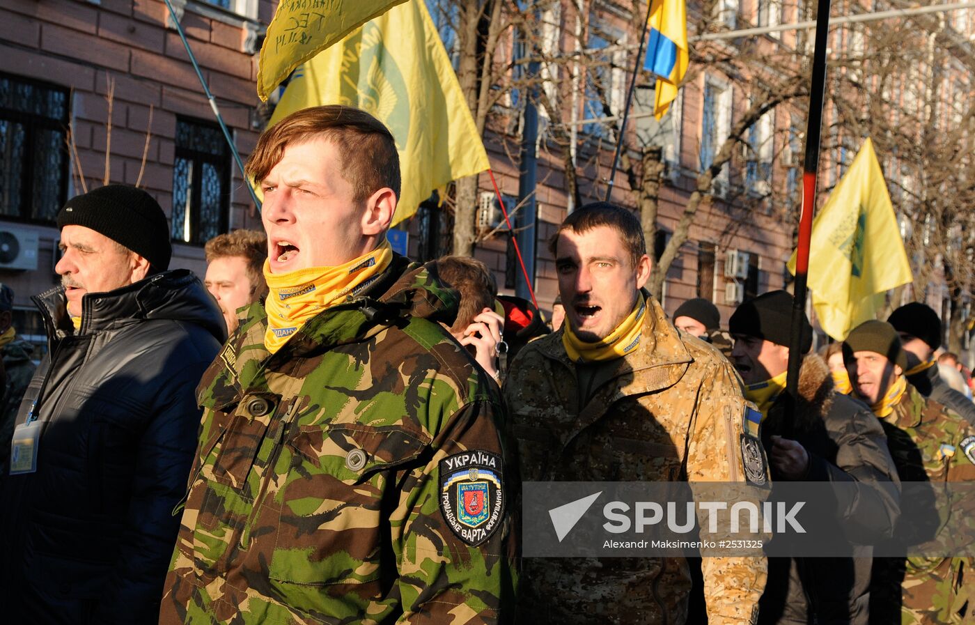 First Maidan anniversary in Kyiv