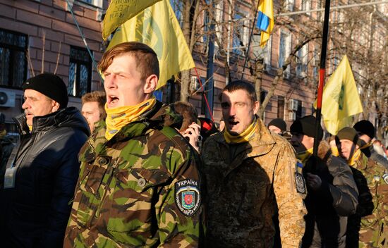 First Maidan anniversary in Kyiv