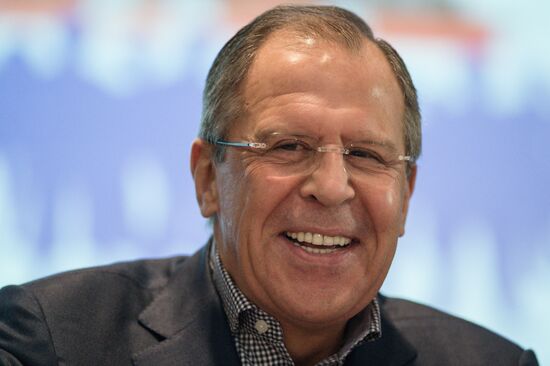 Foreign Minister Sergey Lavrov attends Russian Foreign and Defense Policy Council Assembly Meeting