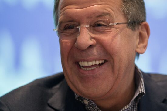 Foreign Minister Sergey Lavrov attends Russian Foreign and Defense Policy Council Assembly Meeting