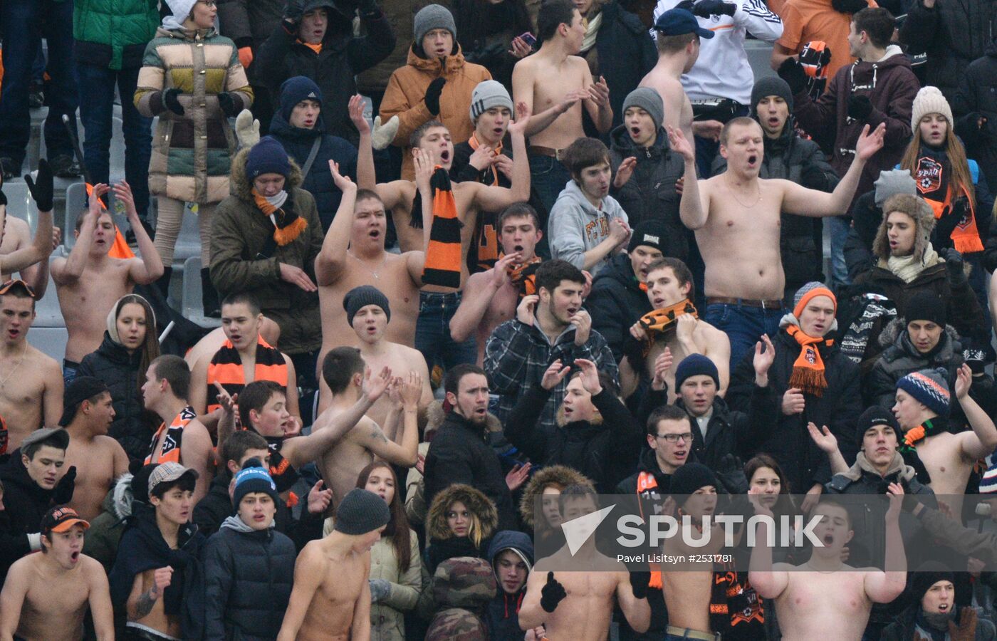 Russian Football Premier League. Ural vs. Rubin