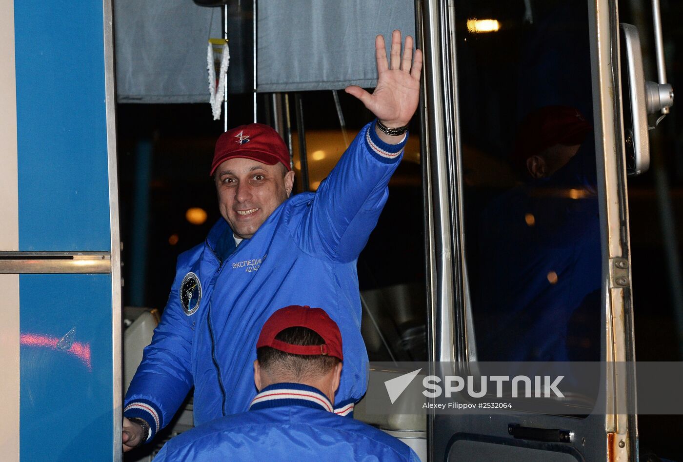 Preparations for launch of Soyuz-FG rocket with Soyuz TMA-15M spacecraft