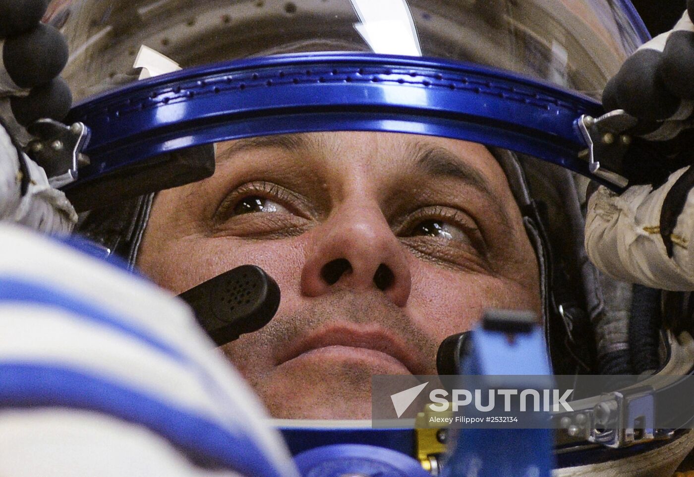 Preparations for launch of Soyuz-FG rocket with Soyuz TMA-15M spacecraft