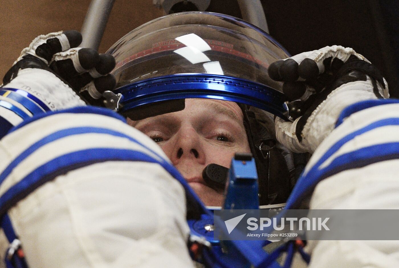 Preparations for launch of Soyuz-FG rocket with Soyuz TMA-15M spacecraft