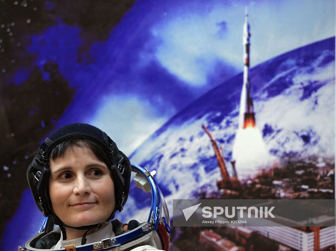 Preparations for launch of Soyuz-FG rocket with Soyuz TMA-15M spacecraft