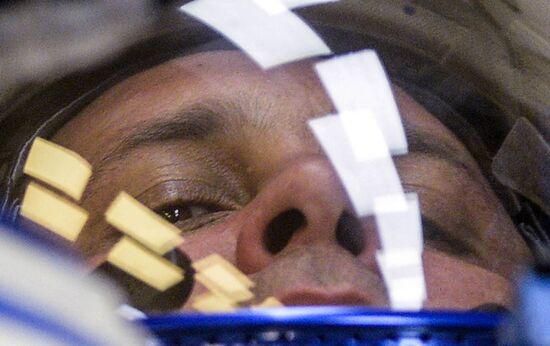 Preparations for launch of Soyuz-FG rocket with Soyuz TMA-15M spacecraft