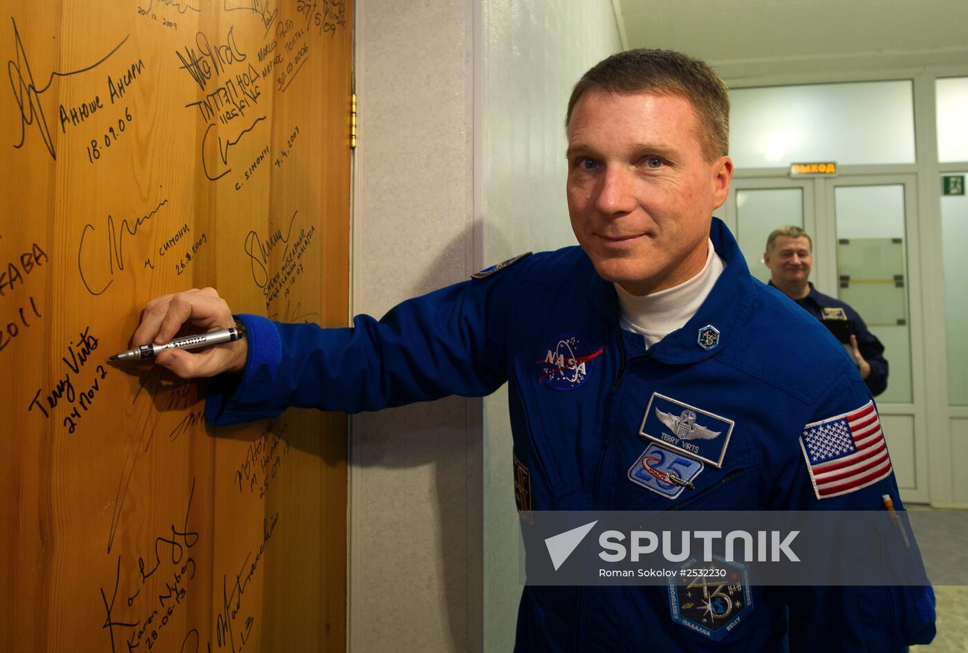Preparations for launch of Soyuz-FG rocket with Soyuz TMA-15M spacecraft