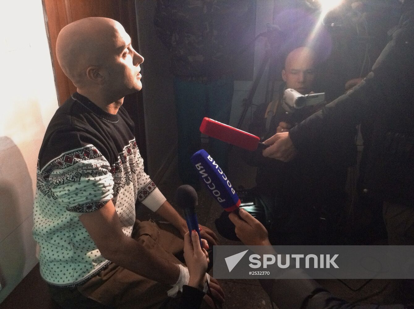 British journalist Graham Phillips was injured near Donetsk