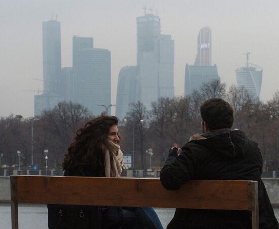 Smog in Moscow