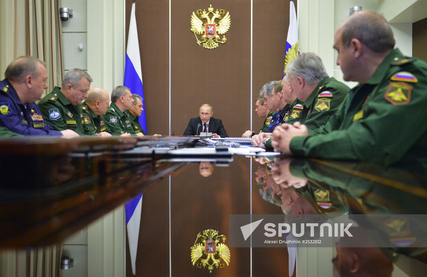 V.Putin holds meeting in Sochi
