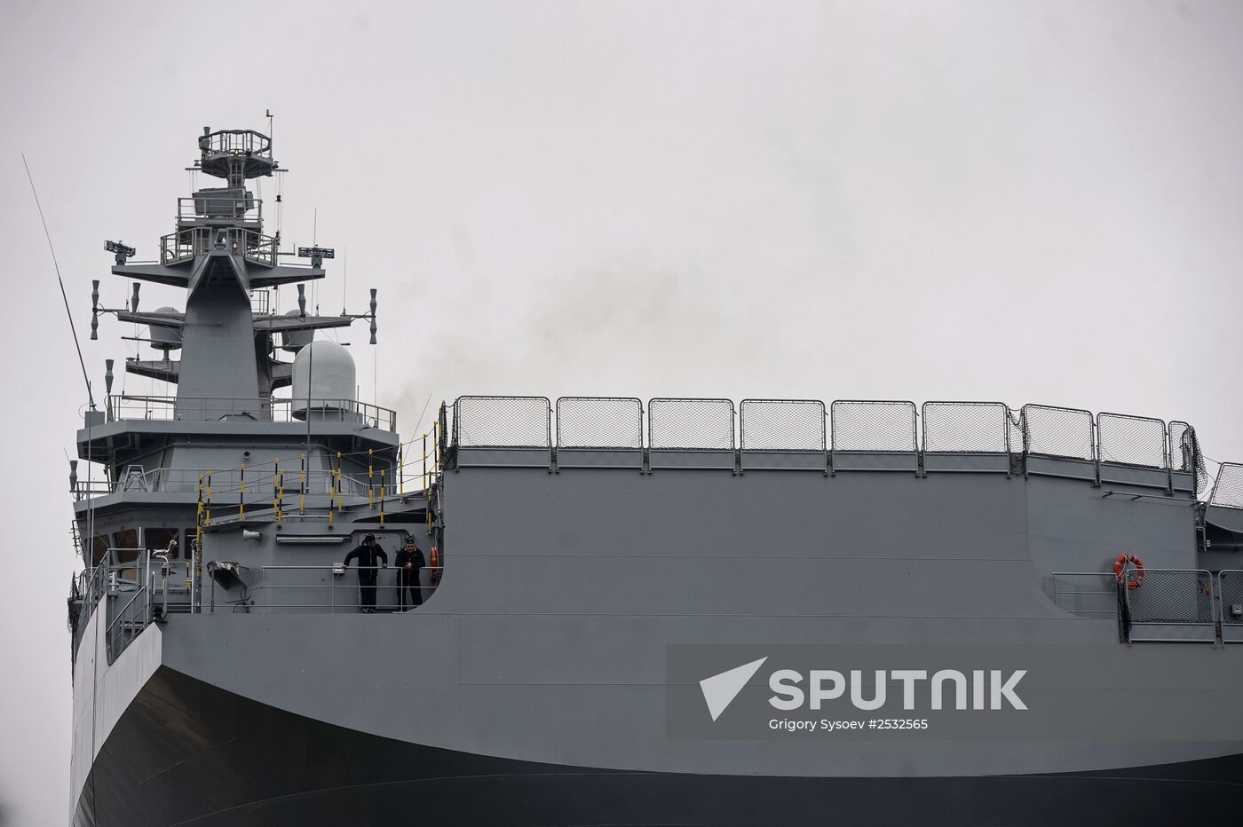 The STX Europe shipyard in Saint-Nazaire