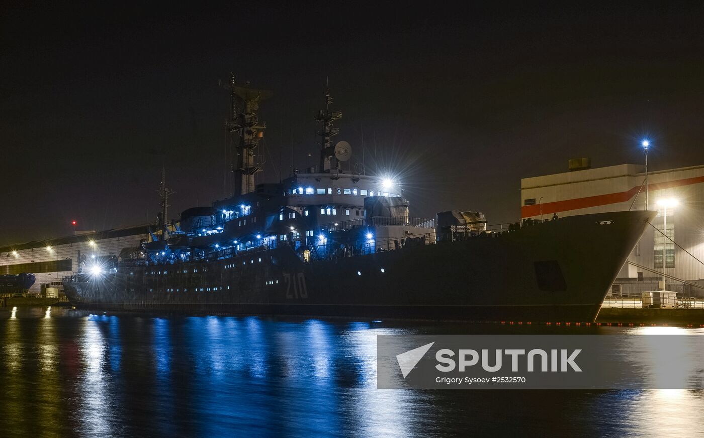 The STX Europe shipyard in Saint-Nazaire