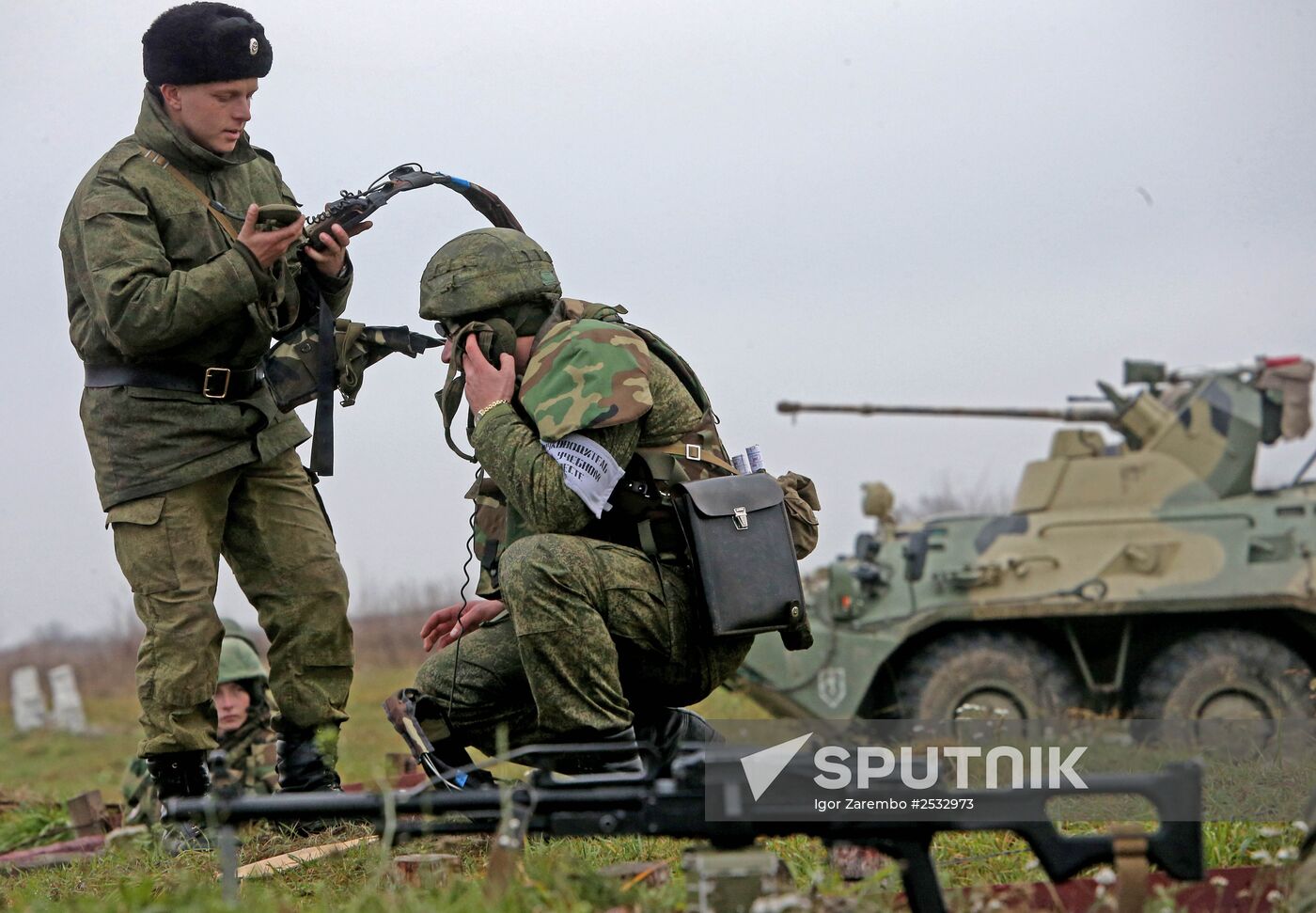 MarineCorps exercise in Kaliningrad Region