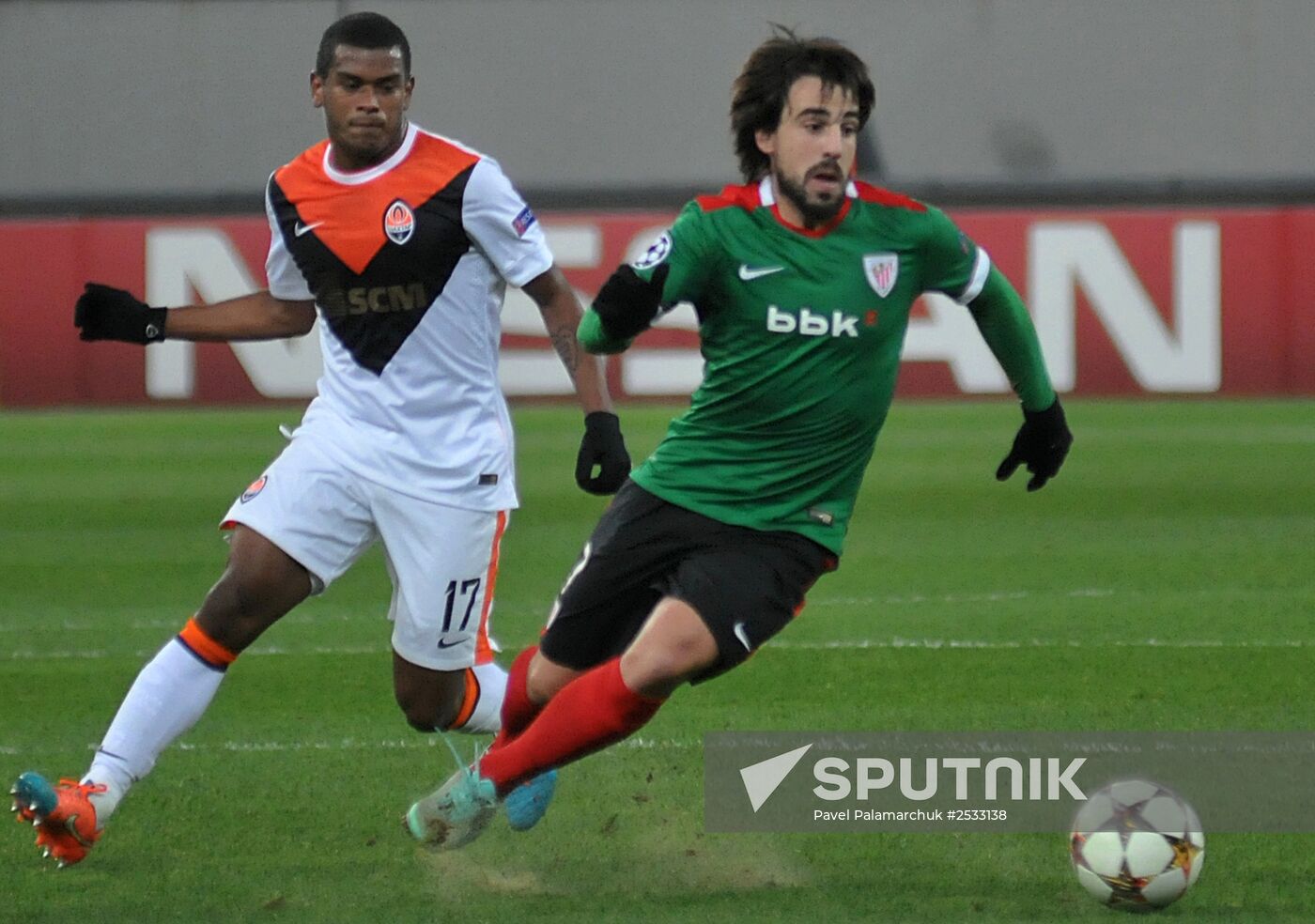 Football. UEFA Champions League. Shakhtar vs. Athletic