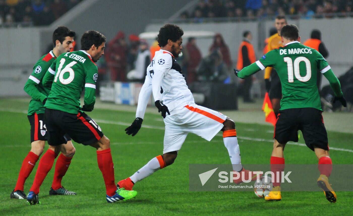 Football. UEFA Champions League. Shakhtar vs. Athletic