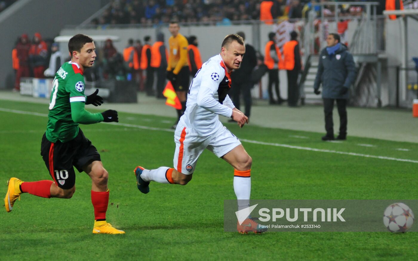 Football. UEFA Champions League. Shakhtar vs. Athletic