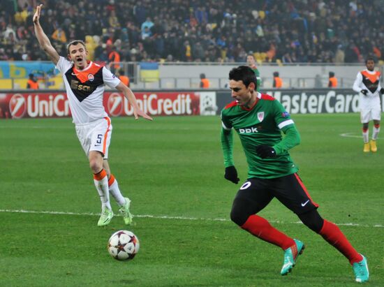 Football. UEFA Champions League. Shakhtar vs. Athletic