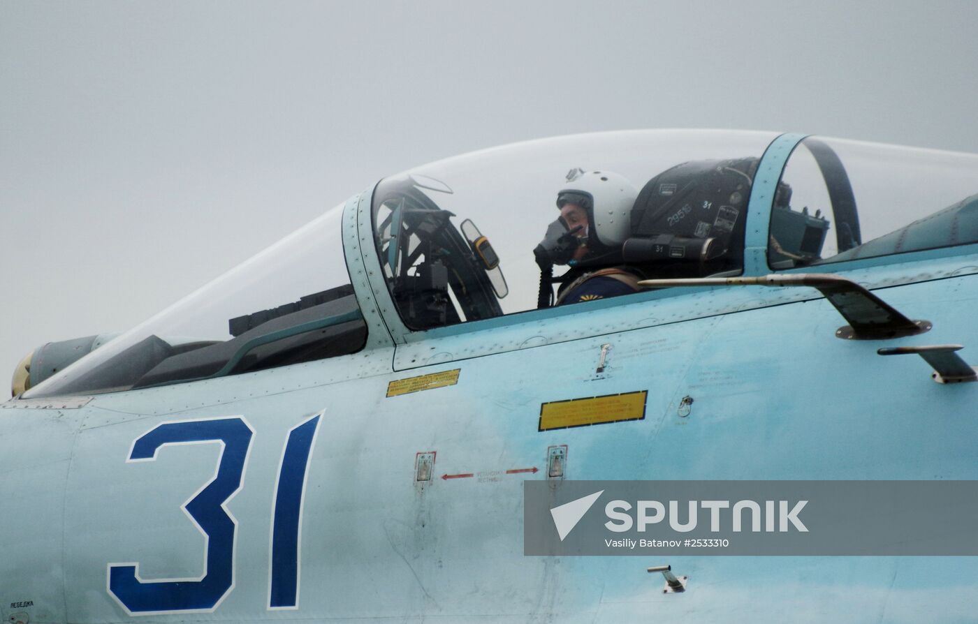 New equipment arrives at Belbek airfield in Crimea