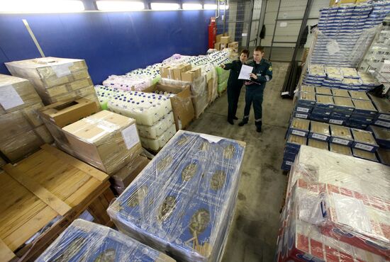 Bagrationovsky customs post in Kaliningrad Region