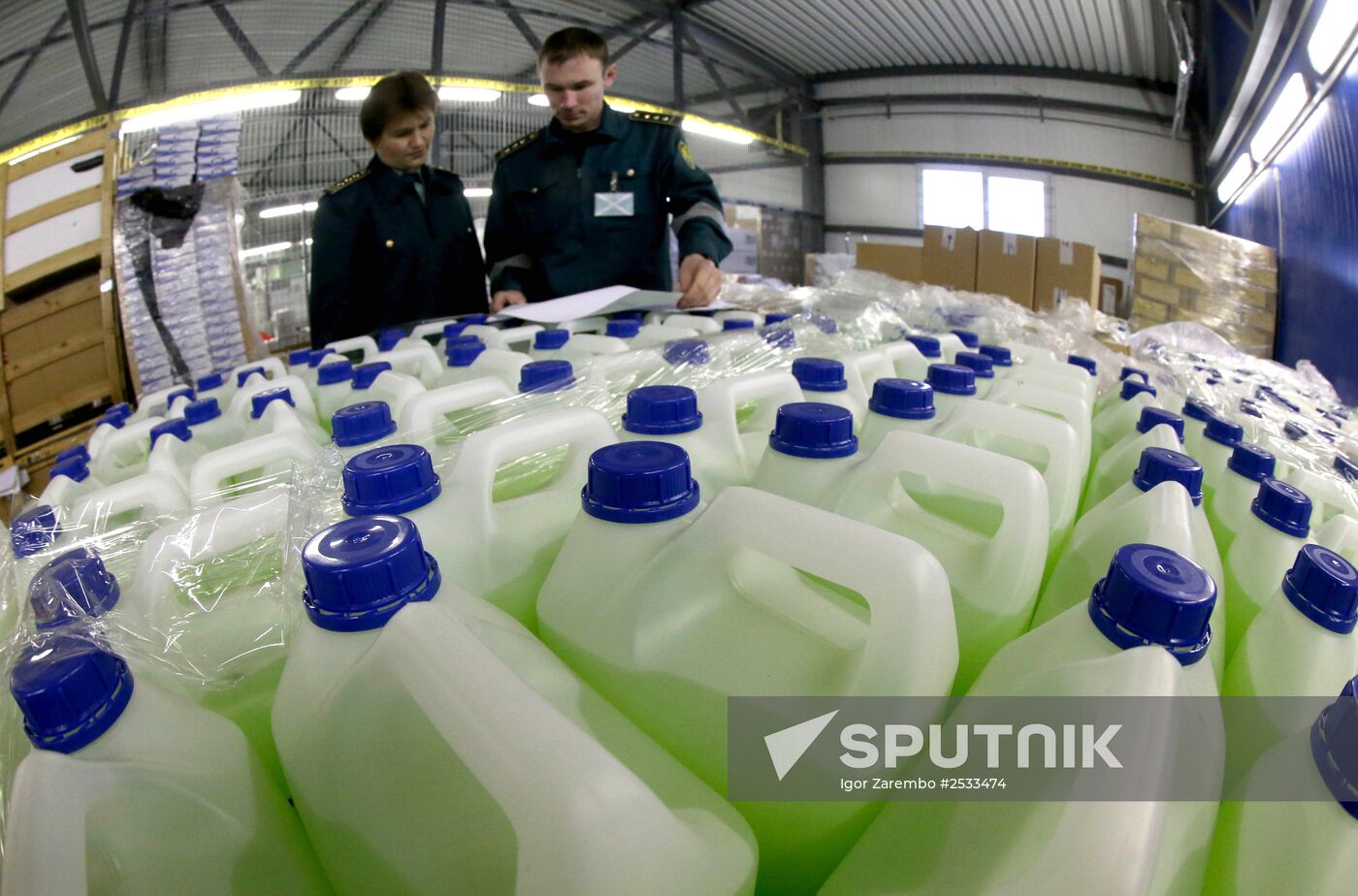 Bagrationovsky customs post in Kaliningrad Region