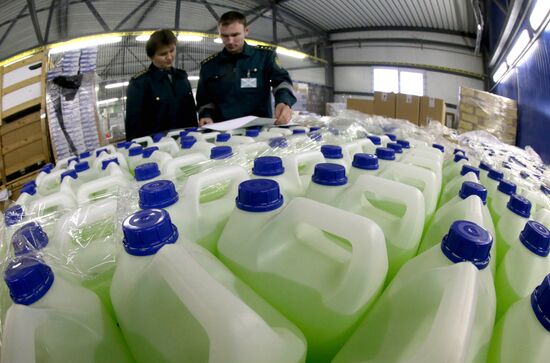 Bagrationovsky customs post in Kaliningrad Region