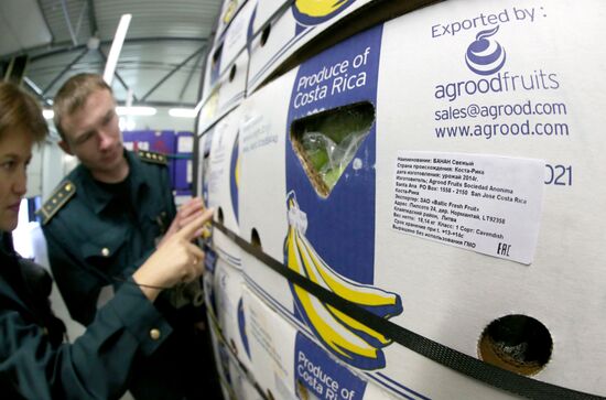 Bagrationovsky customs post in Kaliningrad Region