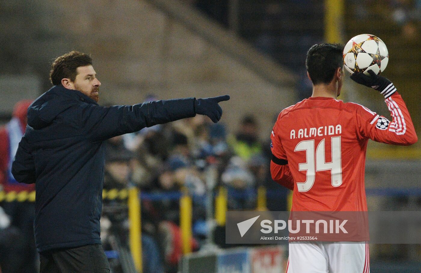 UEFA Champions League. Zenit vs. Benfica