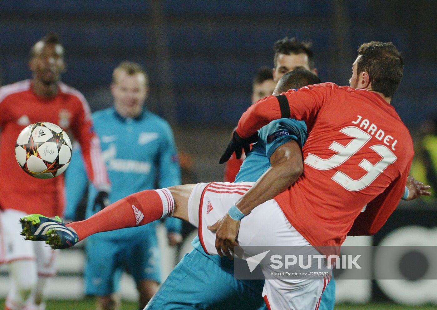 UEFA Champions League. Zenit vs. Benfica