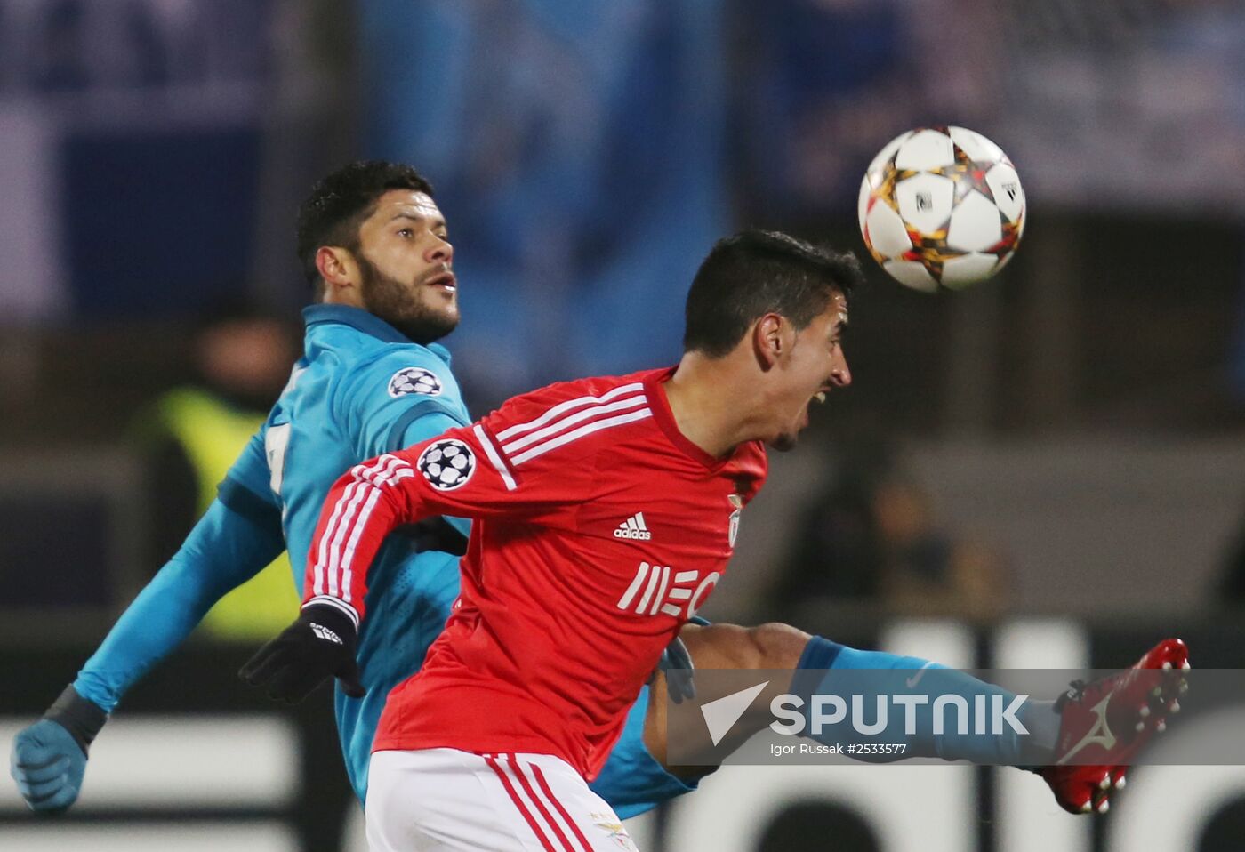 UEFA Champions League. Zenit vs. Benfica