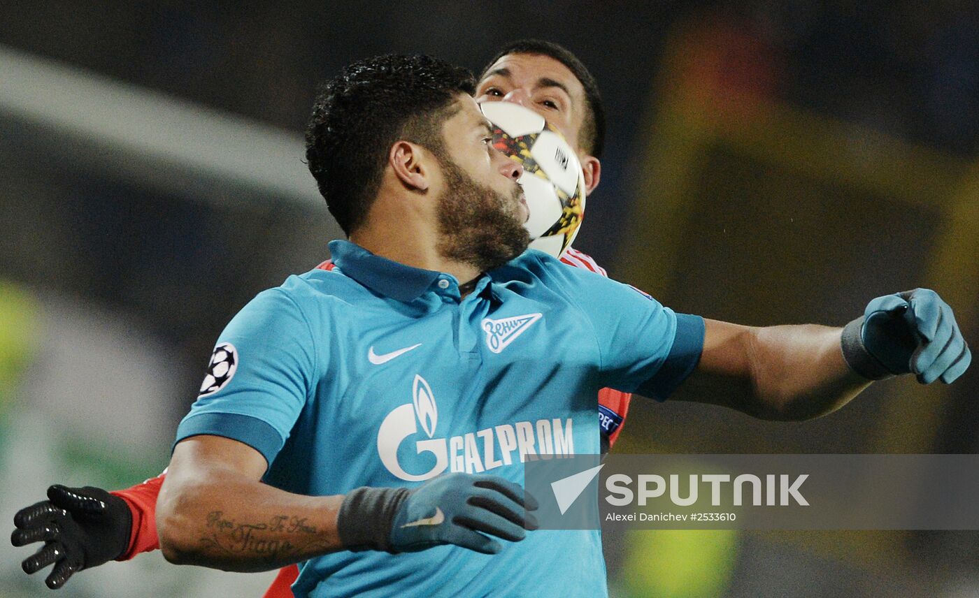 UEFA Champions League. Zenit vs. Benfica