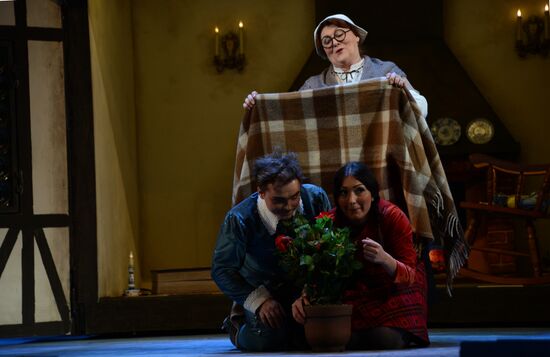 Rehearsal of the opera "The Story of Kai and Gerda"