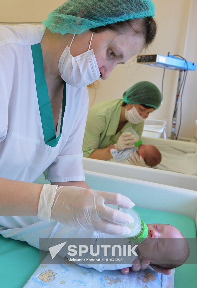 Newborn pathology and preterm infant unit at Chelyabinsk City Clinic