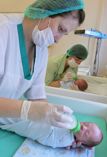 Newborn pathology and preterm infant unit at Chelyabinsk City Clinic