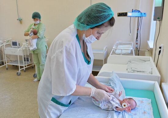 Newborn pathology and preterm infant unit at Chelyabinsk City Clinic